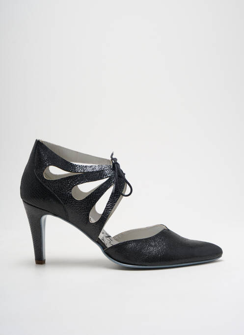 Pantofi cu toc negru UN TOUR EN VILLE femeie