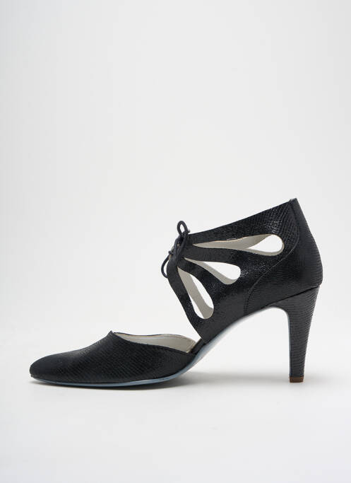 Pantofi cu toc negru UN TOUR EN VILLE femeie