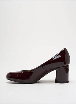 Pantofi cu toc material neted toc de 4 la 6 cm violet WONDERS femeie