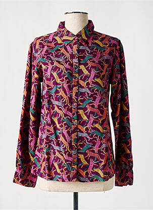 Cămașă violet AGATHE & LOUISE femeie