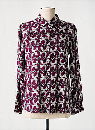 Cămașă violet AGATHE & LOUISE femeie