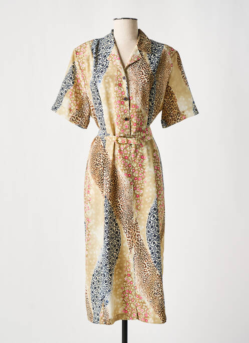 Rochie midi bej GRIFFON femeie