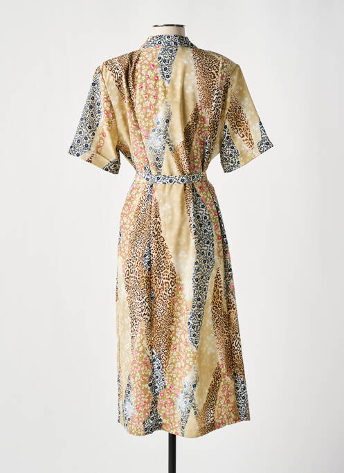 Rochie midi bej GRIFFON femeie