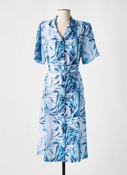 Rochie midi albastru GEVANA femeie