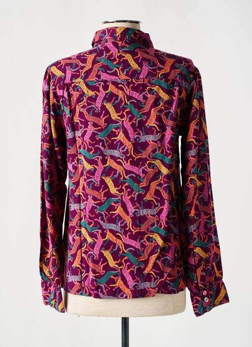 Cămașă violet AGATHE & LOUISE femeie