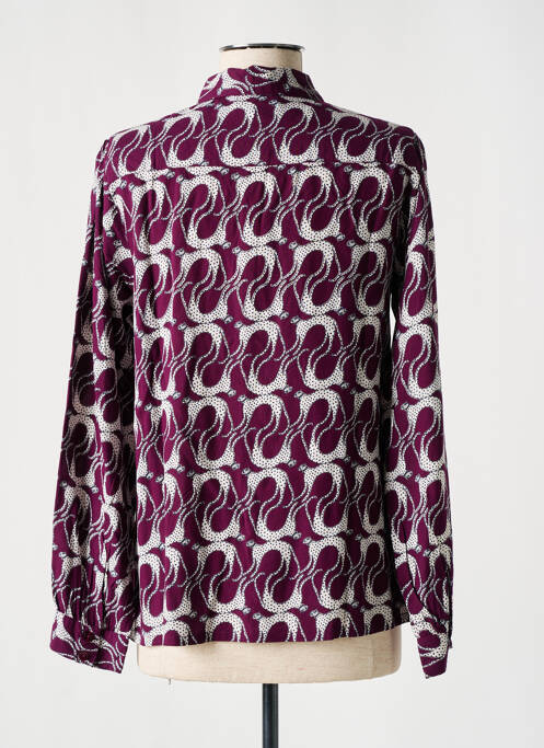 Cămașă violet AGATHE & LOUISE femeie