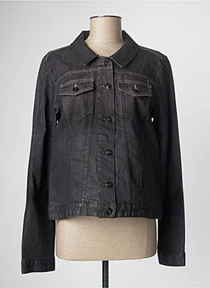 Jachetă de blugi negru PAUL BRIAL femeie