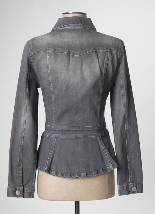 Jachetă de blugi gri PAUL BRIAL femeie