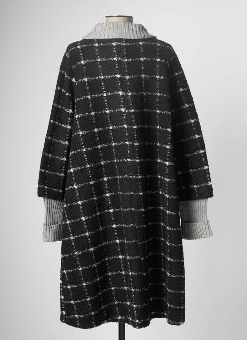 Palton lung negru G!OZE femeie