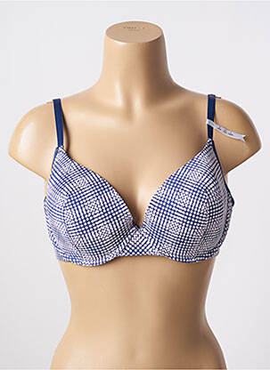 Sutien efect material satinat top sutien modelat albastru ESPRIT femeie