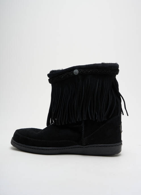 Botine/Ghete negru MINNETONKA femeie