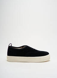 Adidași nubuc toc plat până la 3 cm negru EYTYS femme
