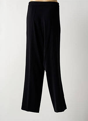 Pantalon drept talie elastică negru JEAN DELFIN femeie