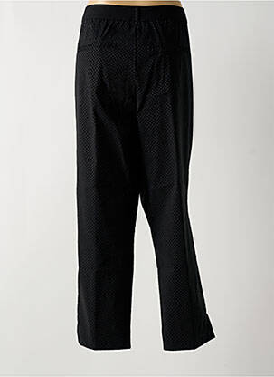 Pantalon drept talie elastică negru CISO femeie