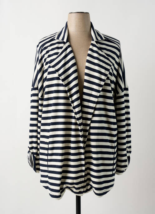 Sacou buzunare albastru NO SECRET femme