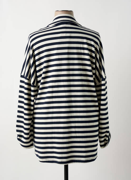 Sacou buzunare albastru NO SECRET femme