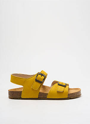 Sandale/Pantofi decupați galben BOPY băiat