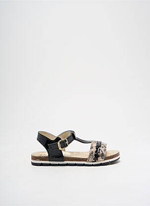 Sandale/Pantofi decupați negru BOPY fată