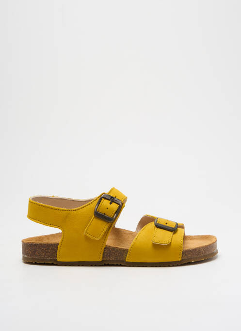 Sandale/Pantofi decupați galben BOPY băiat