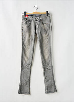 Blugi skinny elasticitate talie joasă gri MISS SIXTY femeie