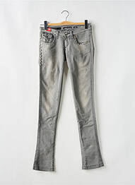 Blugi skinny elasticitate talie joasă gri MISS SIXTY femme