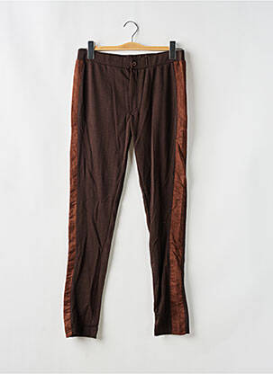 Pantalon slim talie elastică talie înaltă maro CELLBES OF  SWEDEN femeie