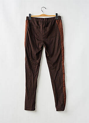 Pantalon slim talie elastică talie înaltă maro CELLBES OF  SWEDEN femeie