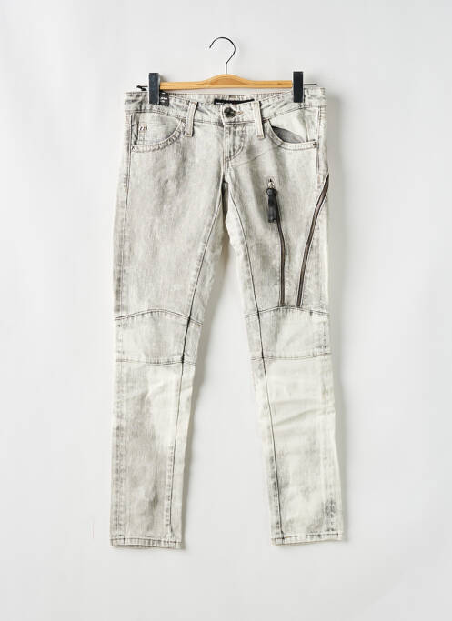 Blugi cu croială slim gri MISS SIXTY femeie