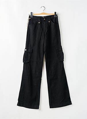 Pantalon cargo buzunare negru CIMARRON femeie