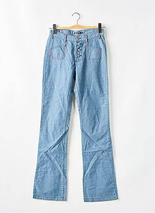 Blugi cu croială slim albastru TEDDY SMITH femeie