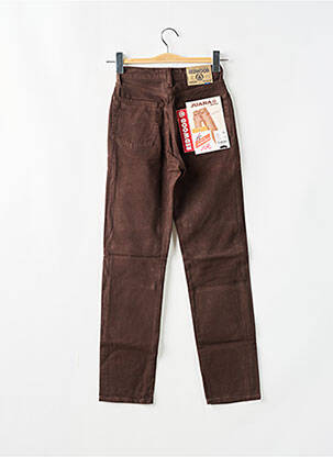 Pantalon slim buzunare maro REDWOOD femeie