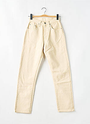 Pantalon slim buzunare bej CIMARRON femeie