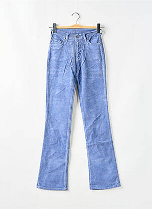 Pantalon slim albastru CIMARRON femeie