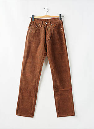 Pantalon slim buzunare maro CIMARRON femeie