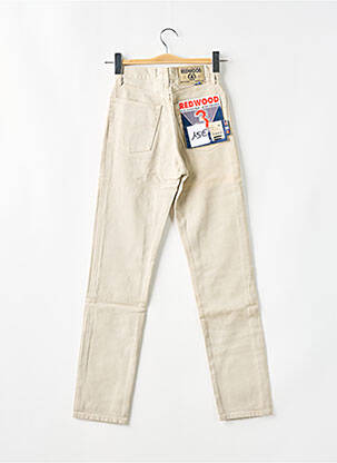 Pantalon drept buzunare bej REDWOOD femeie