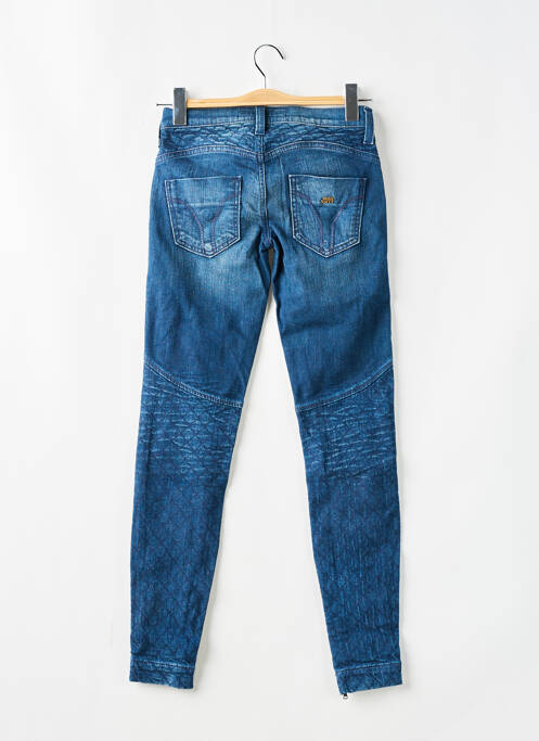 Blugi cu croială slim talie joasă talie joasă albastru MISS SIXTY femme