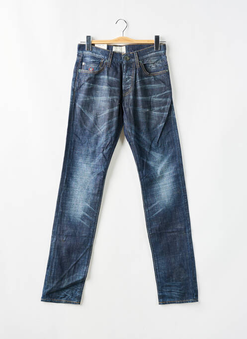 Blugi cu croială slim albastru ENERGIE bărbat