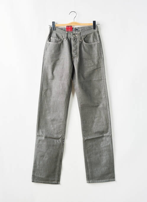 Blugi cu croială dreaptă gri TEDDY SMITH femeie