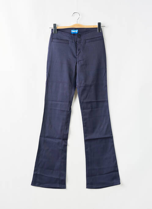 Pantalon evazat albastru CIMARRON femeie