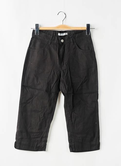 Pantalon trei sferturi negru TEDDY SMITH femeie