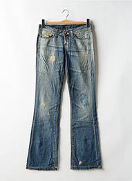 Blugi bootcut elasticitate talie joasă albastru KILLAH femme