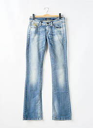 Blugi bootcut elasticitate talie joasă albastru KILLAH femme