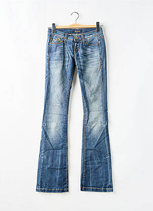 Blugi cu croială evazată albastru KILLAH femeie