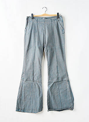 Blugi cu croială evazată albastru TEDDY SMITH femeie