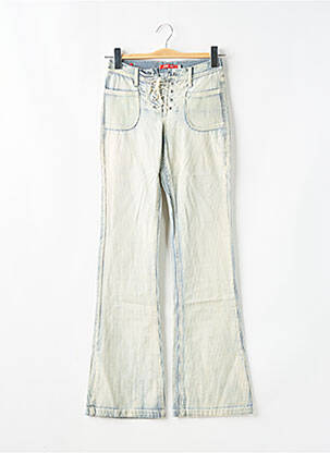 Blugi cu croială evazată albastru TEDDY SMITH femeie