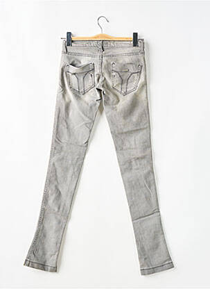 Blugi skinny elasticitate talie joasă gri MISS SIXTY femeie