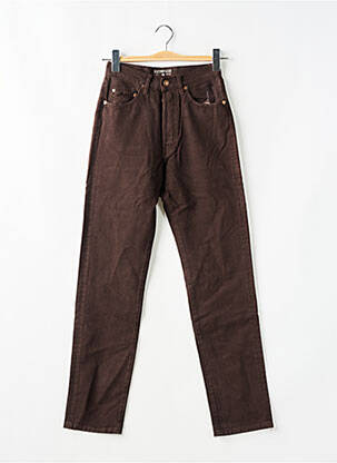 Blugi croială Mom maro REDWOOD femeie