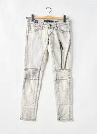 Blugi skinny elasticitate talie joasă gri MISS SIXTY femme