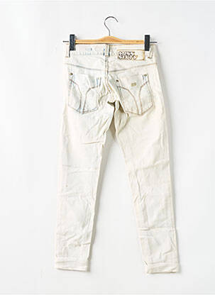 Blugi skinny elasticitate talie joasă alb MISS SIXTY femeie