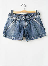 Șort țesătură denim talie joasă albastru MISS SIXTY femme